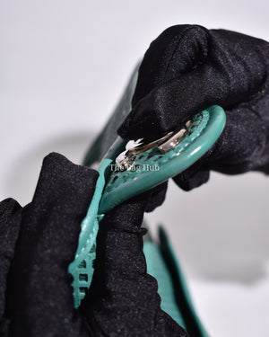 Chanel Green Matelasse Leather Up In The Air Flap Bag SHW