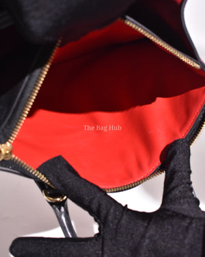 Louis Vuitton Fushcia Black Leather City Steamer PM Bag