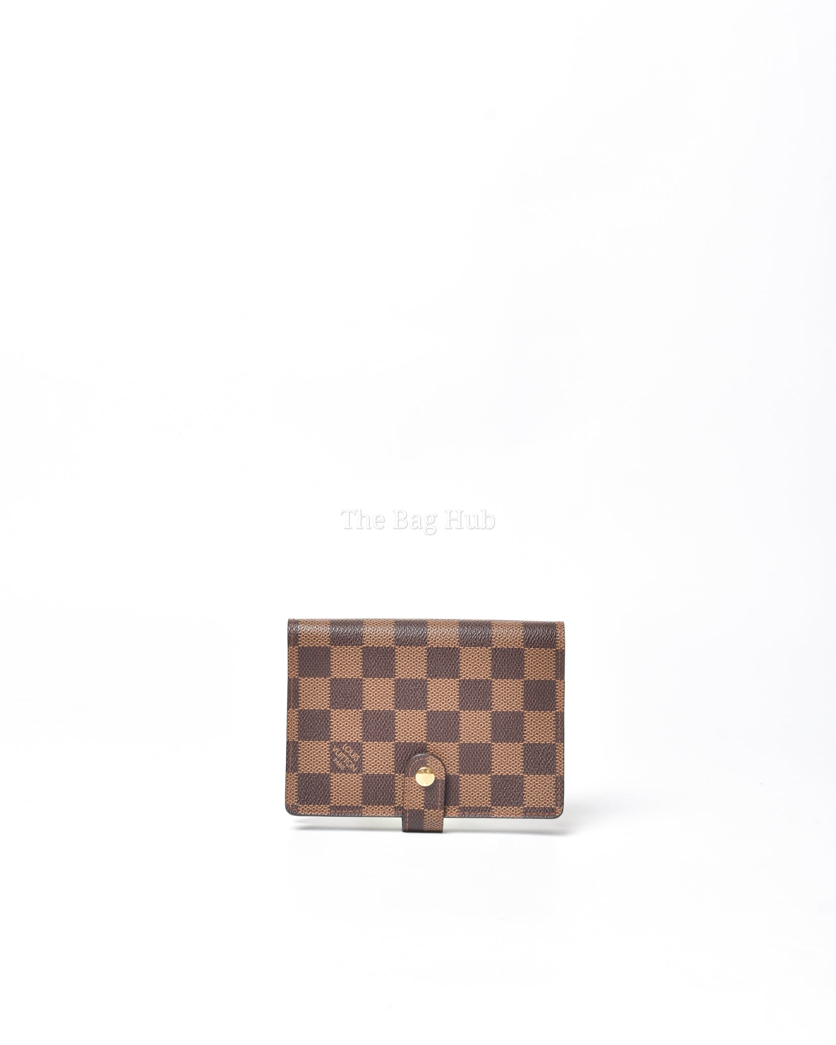 Louis Vuitton Damier Ebene Canvas Small Ring Agenda Cover