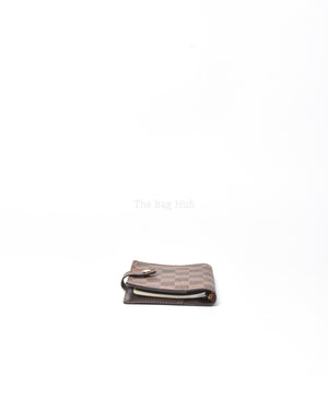 Louis Vuitton Damier Ebene Canvas Small Ring Agenda Cover