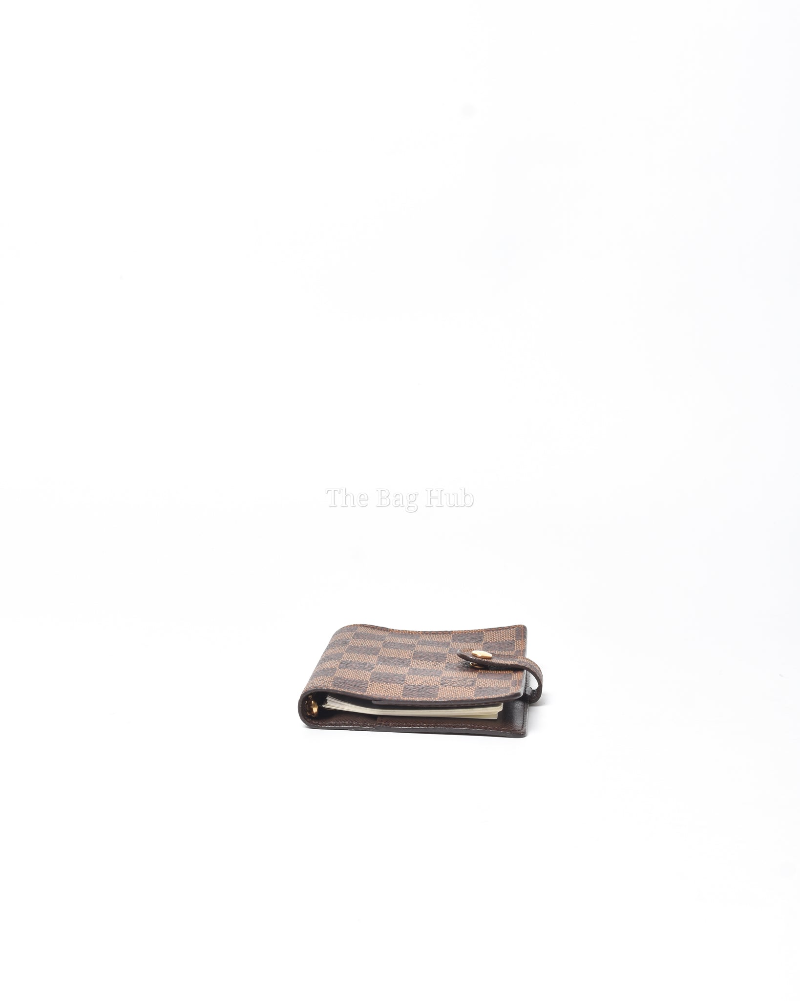 Louis Vuitton Damier Ebene Canvas Small Ring Agenda Cover