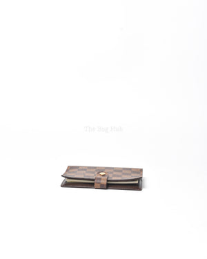 Louis Vuitton Damier Ebene Canvas Small Ring Agenda Cover