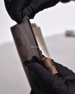 Louis Vuitton Damier Ebene Canvas Small Ring Agenda Cover