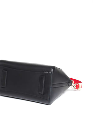 Givenchy Black/Red Small Antigona Bag GHW