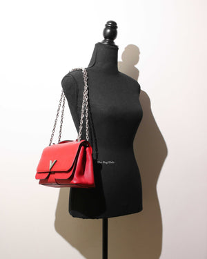 Louis Vuitton Red Very Chain Bag-12