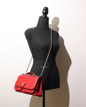 Louis Vuitton Red Very Chain Bag-13