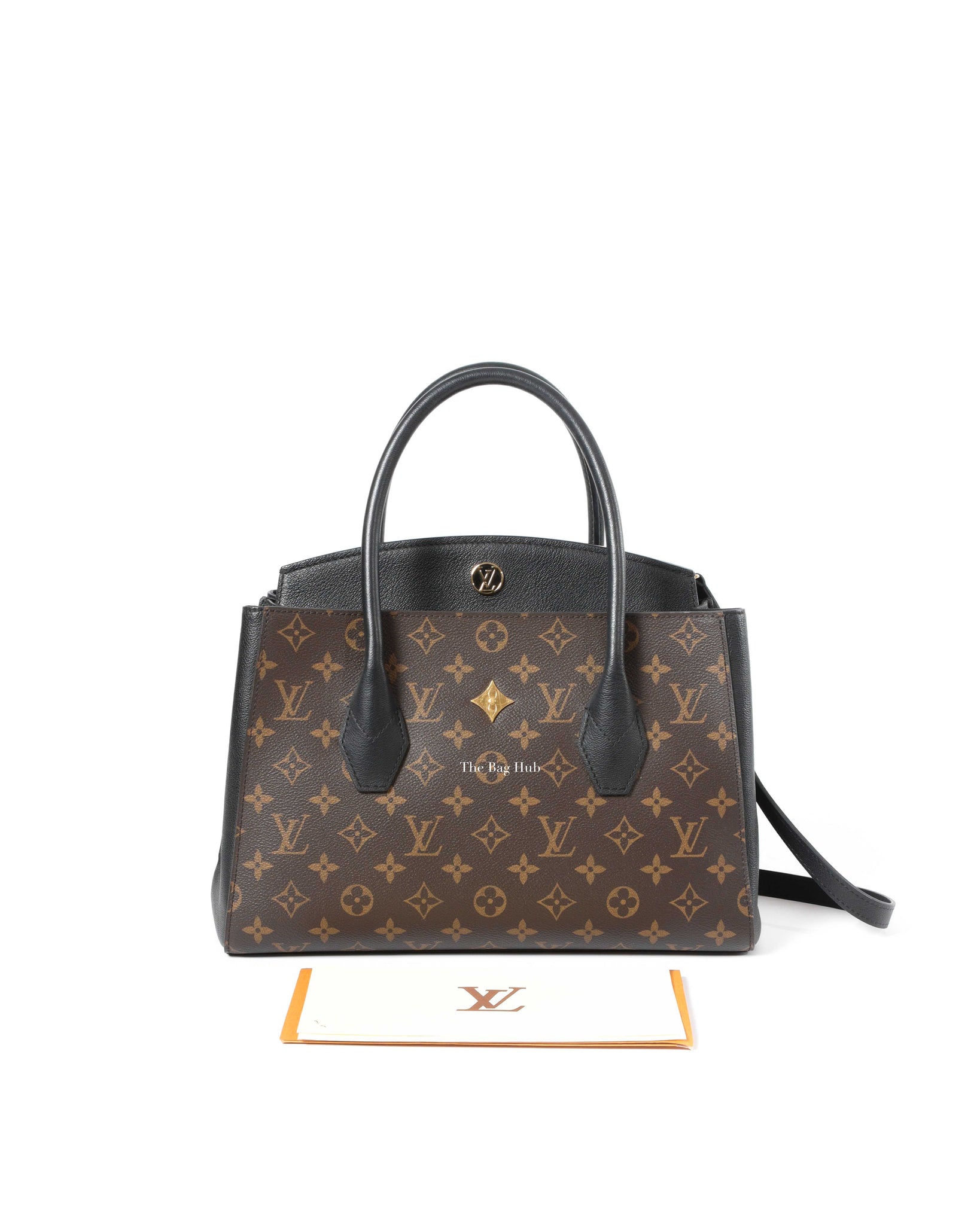 Louis Vuitton Monogram/Black Florine Bag-13