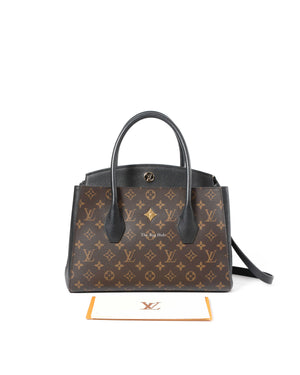 Louis Vuitton Monogram/Black Florine Bag-13