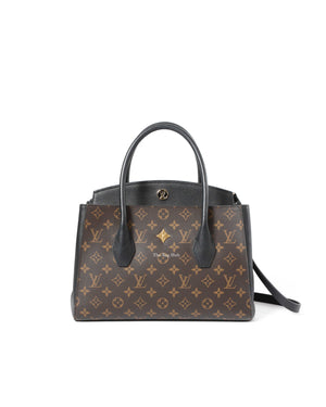 Louis Vuitton Monogram/Black Florine Bag-2