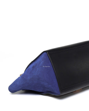 Celine Tri-Color Suede and Leather Medium Trapeze Shoulder Bag-7
