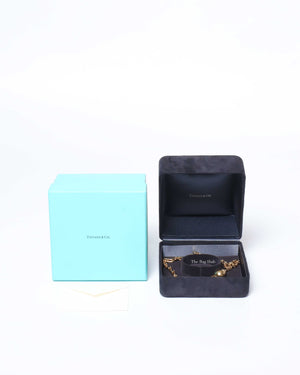 Tiffany & Co. 18k Yellow Gold Hardware Small Wrap Bracelet