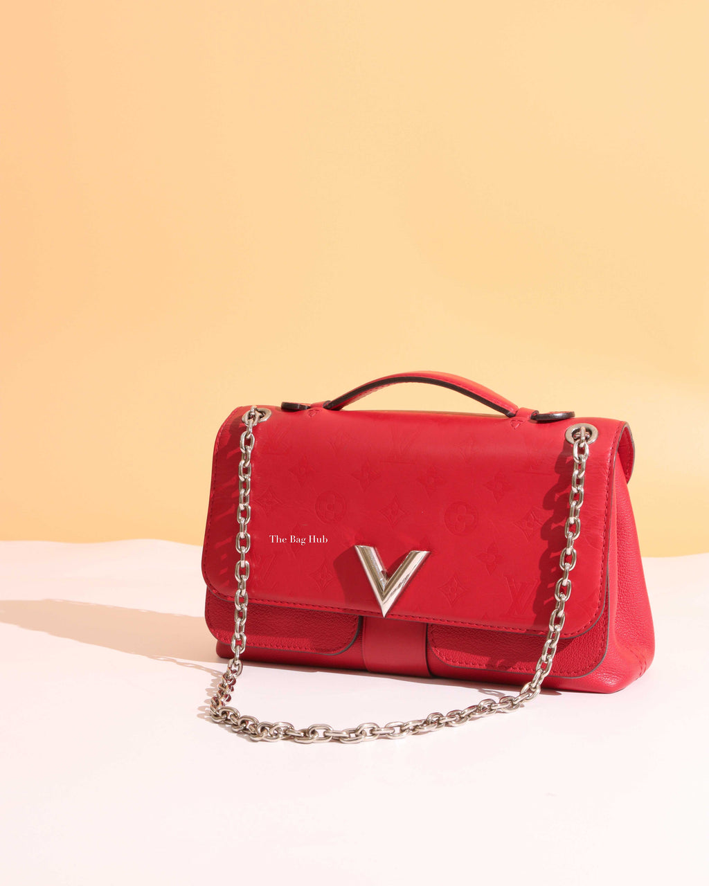 Louis Vuitton Red Very Chain Bag-1