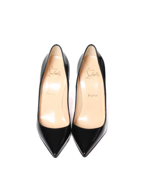 Christian Louboutin Black Patent So Kate 120 Pumps Size 37