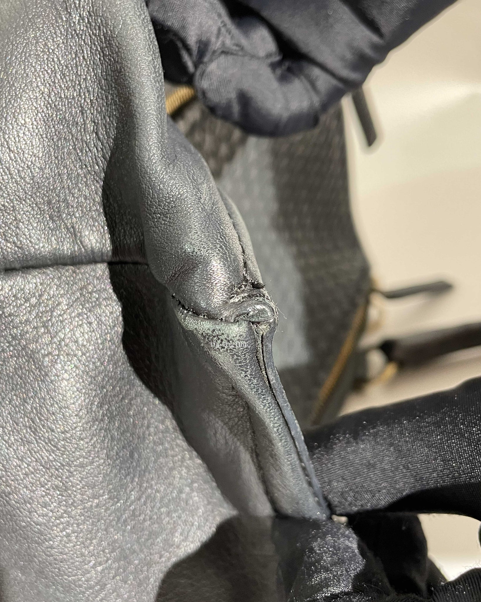 Givenchy Black Woven Medium Pandora GHW-24