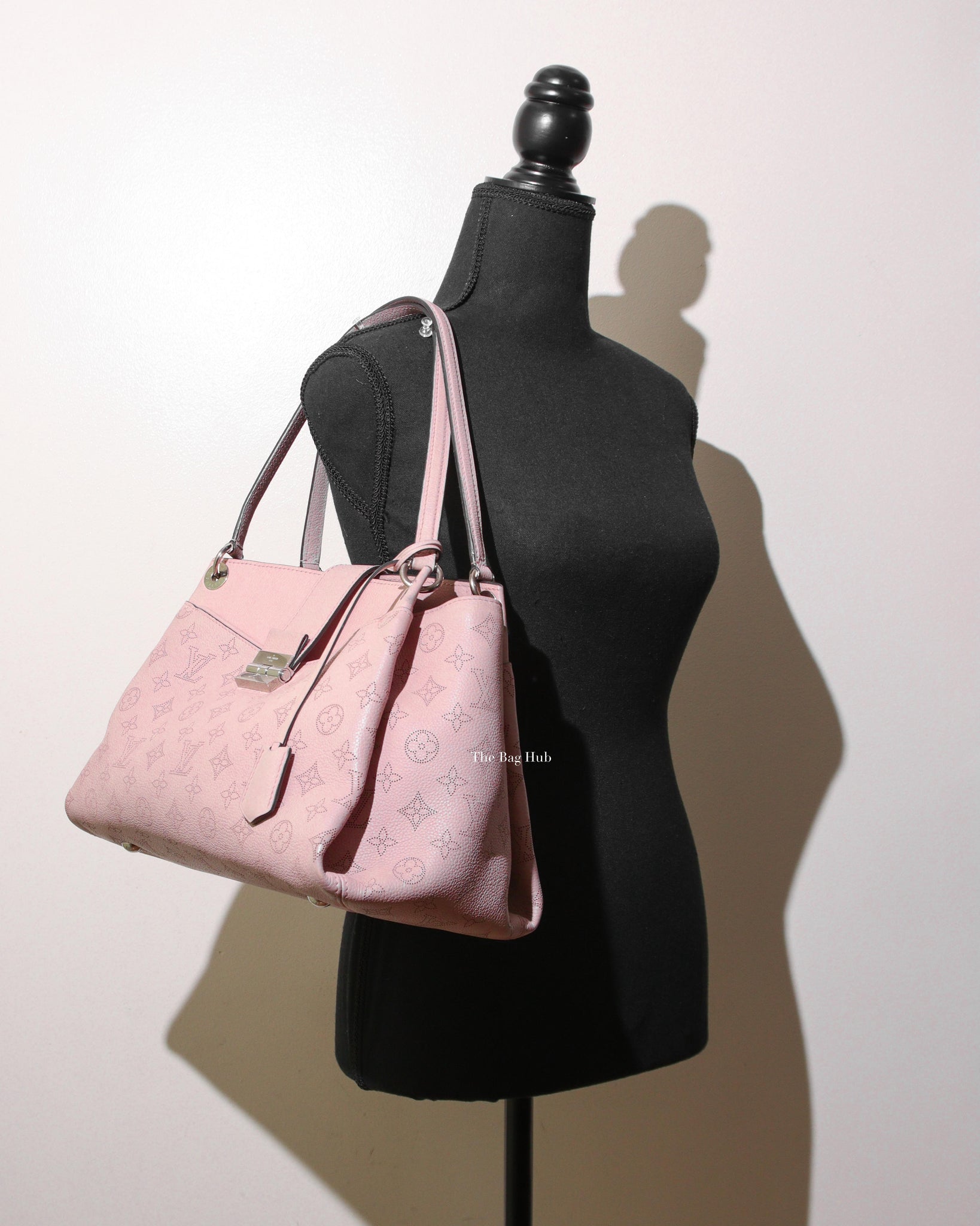 Louis Vuitton Pink Mahina Leather Sevres Bag-12