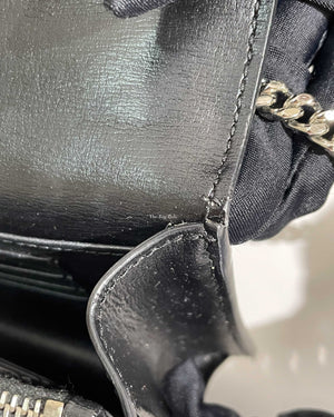 Saint Laurent Black Sunset Mini Crossbody Bag-14