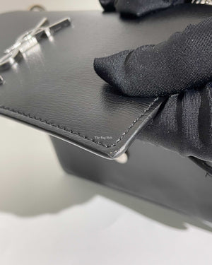 Saint Laurent Black Sunset Mini Crossbody Bag-24