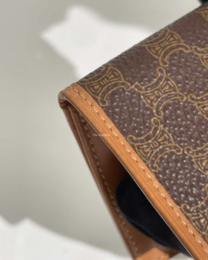 Celine Brown Macadam Card Holder-13