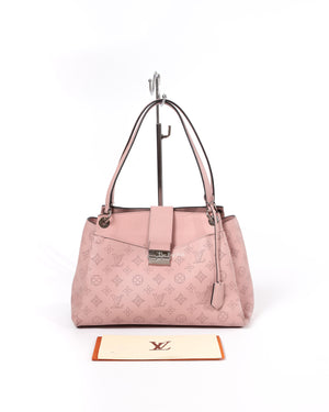 Louis Vuitton Pink Mahina Leather Sevres Bag-13