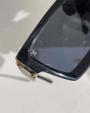 Louis Vuitton Black/Gold 1.1 Millionare Sunglasses