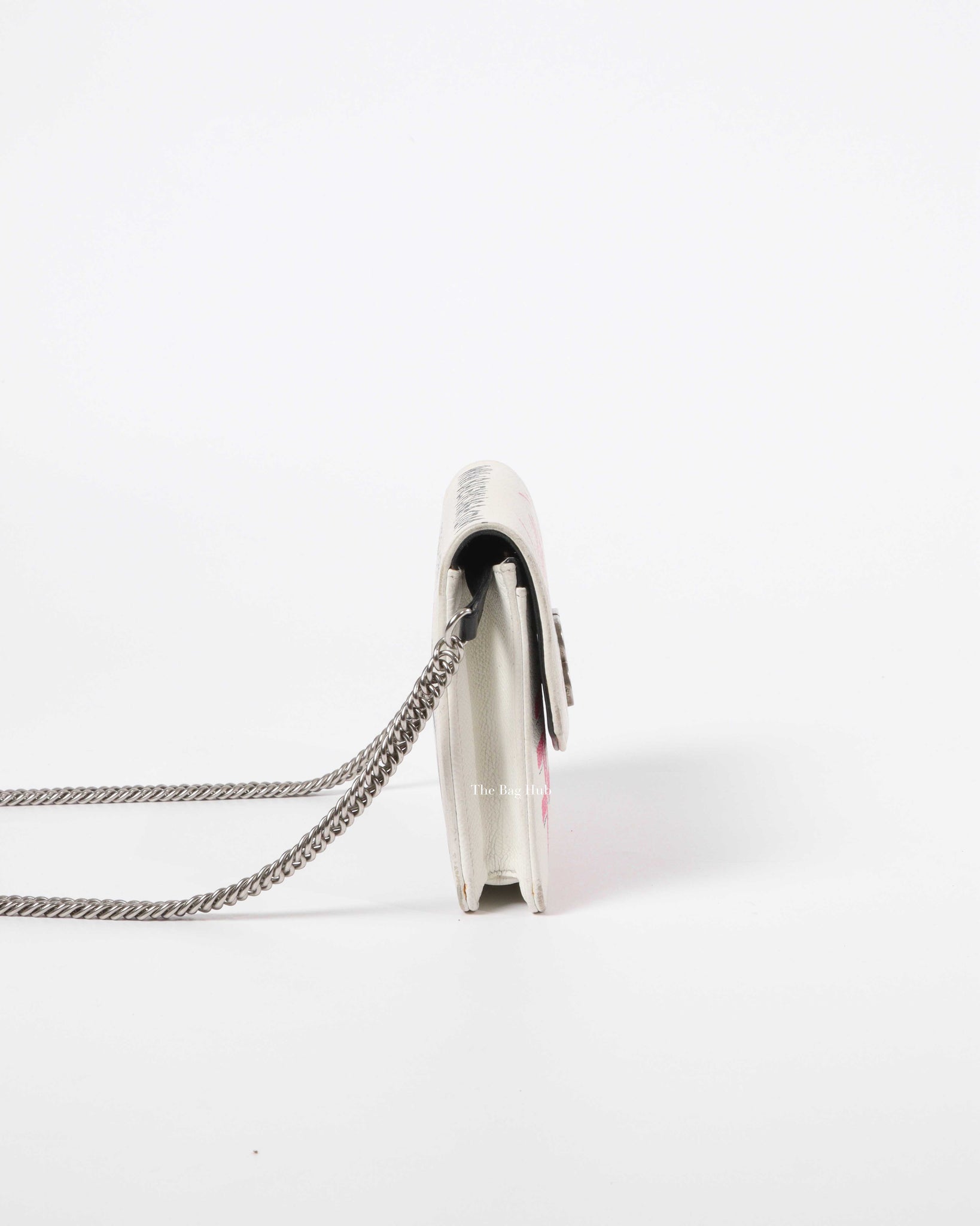 Balenciaga White Graffiti BB WOC