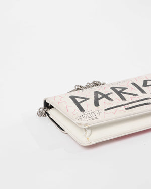 Balenciaga White Graffiti BB WOC