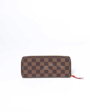 Louis Vuitton Damier Ebene Clemence Wallet