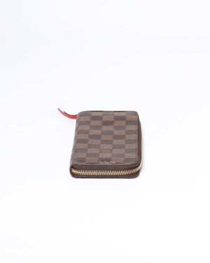 Louis Vuitton Damier Ebene & Cherry Clemence Wallet