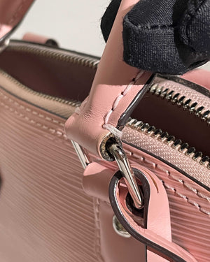 Louis Vuitton Sakura Pink Epi Alma BB Shoulder Handbag, Designer Brand, Authentic Louis Vuitton