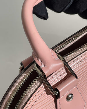 Louis Vuitton Sakura Pink Epi Alma BB Shoulder Handbag