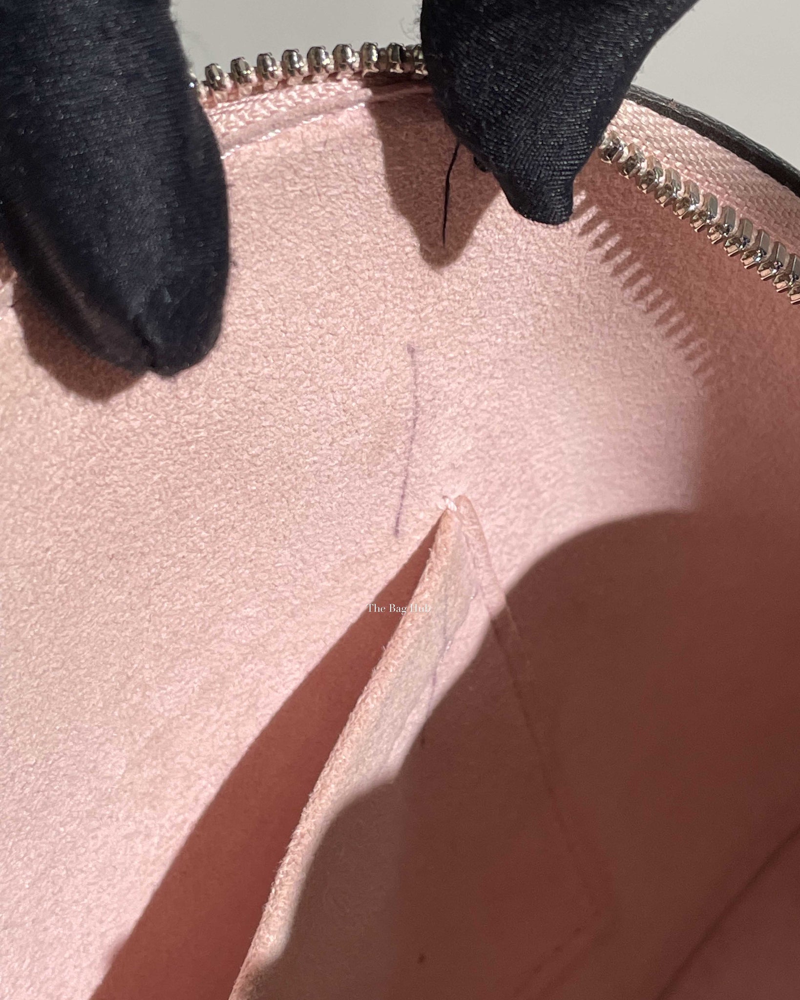 Louis Vuitton Sakura Pink Epi Alma BB Shoulder Handbag