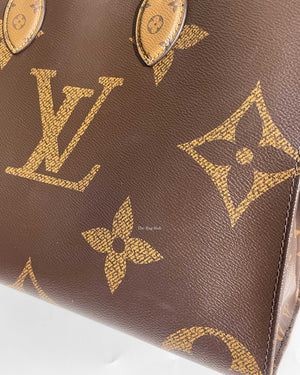 Louis Vuitton Reverse Monogram OTG MM Tote Bag