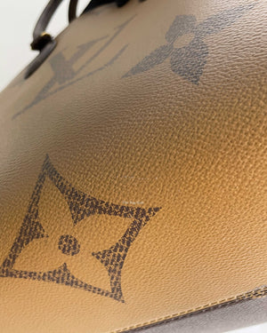 Louis Vuitton Reverse Monogram OTG MM Tote Bag
