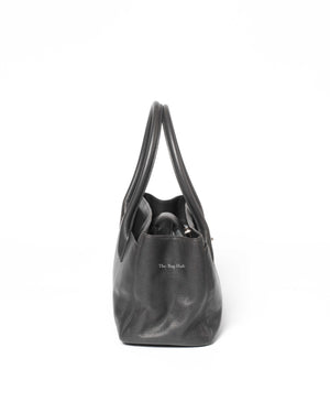 Chanel Dark Grey Small Cerf Tote Bag SHW