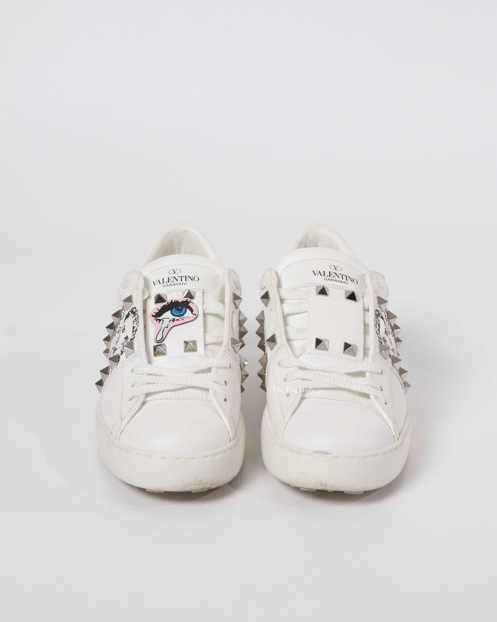 Valentino White X Undercover Rockstud Sneaker Size 36