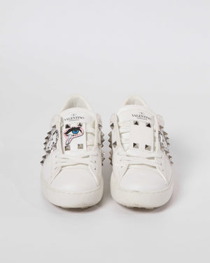 Valentino White X Undercover Rockstud Sneaker Size 36