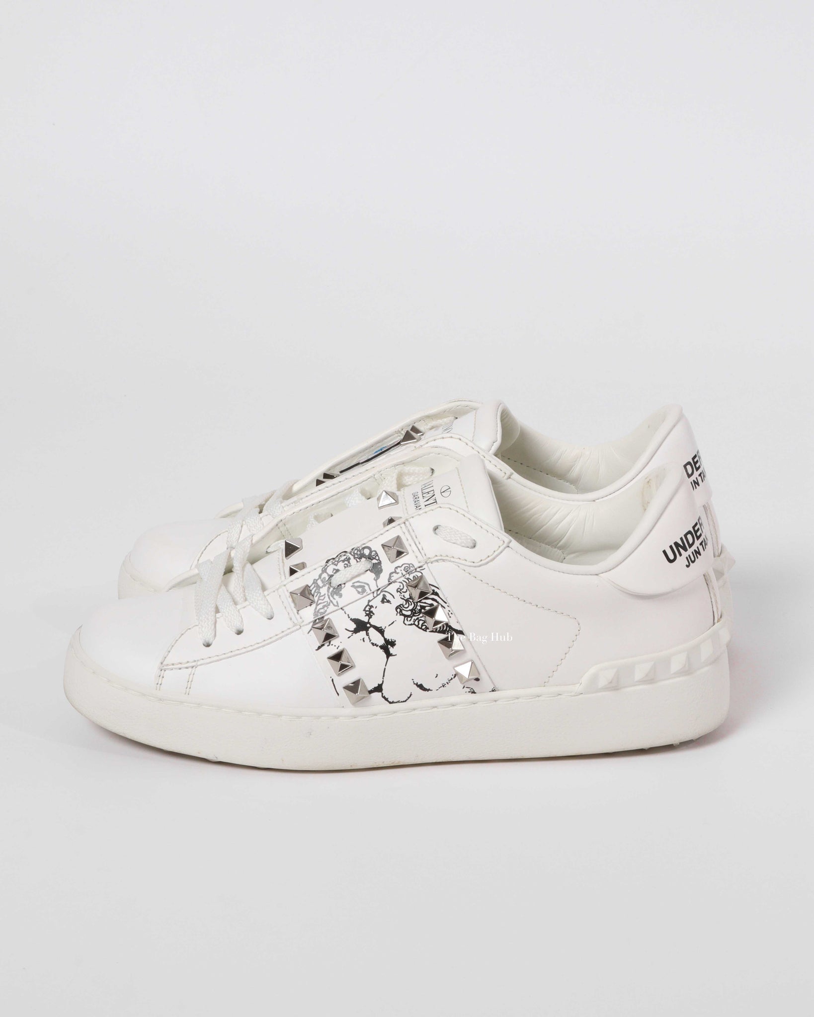 Valentino White X Undercover Rockstud Sneaker Size 36