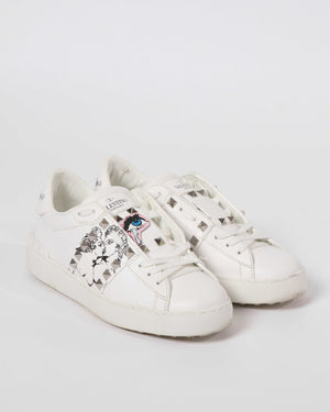 Valentino White X Undercover Rockstud Sneaker Size 36