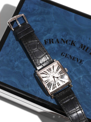 Franck Muller Silver 6002 L QZ R Master Square Watch
