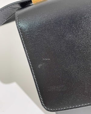 Dior Black Box Calfskin 30 Montaigne Shoulder Bag