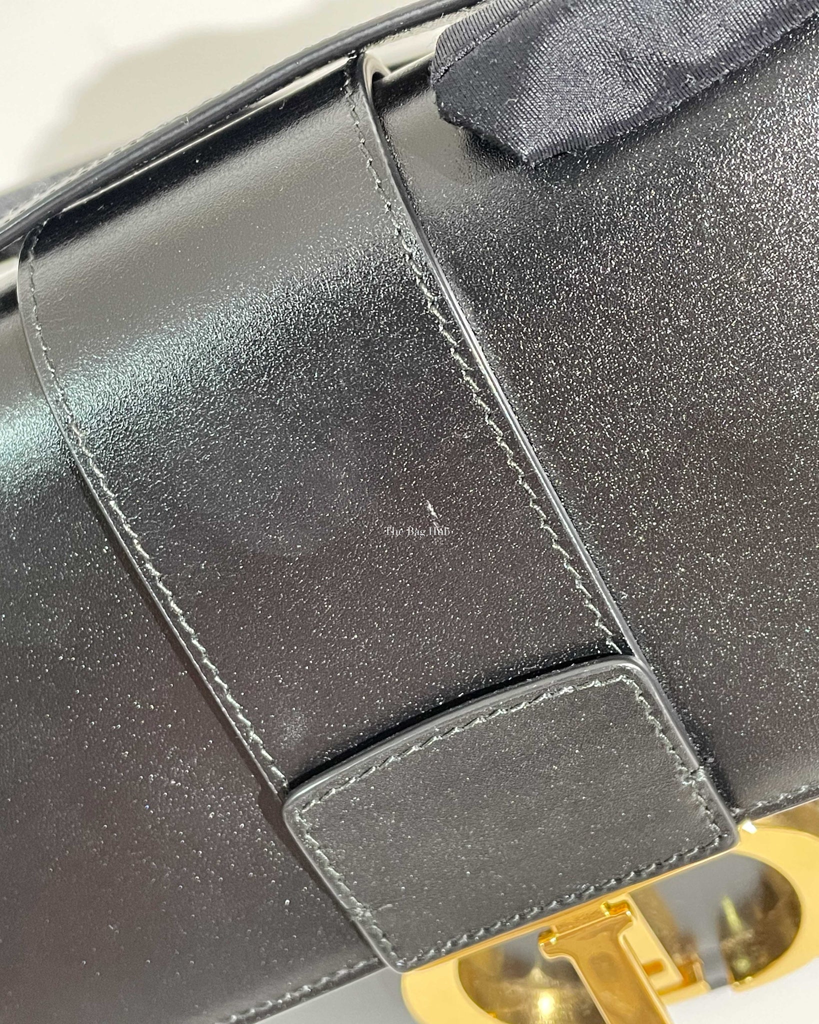 Dior Black Box Calfskin 30 Montaigne Shoulder Bag