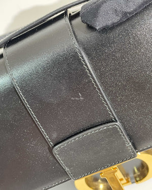 Dior Black Box Calfskin 30 Montaigne Shoulder Bag