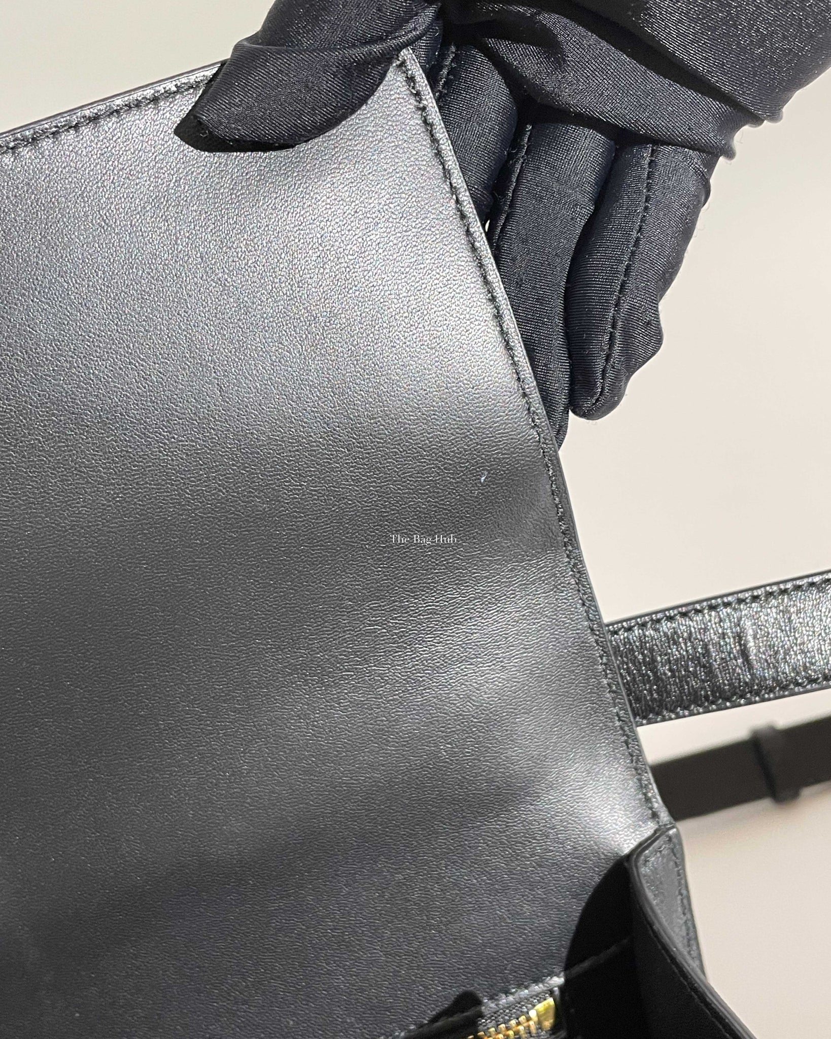 Dior Black Box Calfskin 30 Montaigne Shoulder Bag