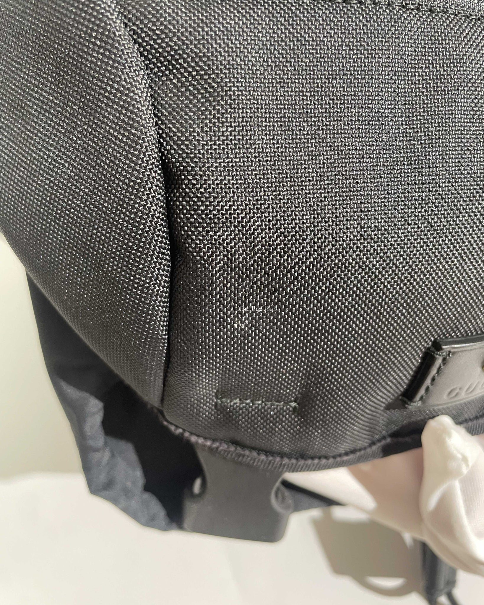 Gucci Black Nylon Techpack Animalier Web Bagpack-17
