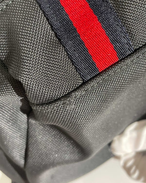 Gucci Black Nylon Techpack Animalier Web Bagpack-18