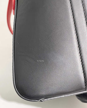 Givenchy Black/Red Small Antigona Bag GHW
