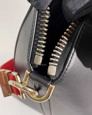 Givenchy Black/Red Small Antigona Bag GHW