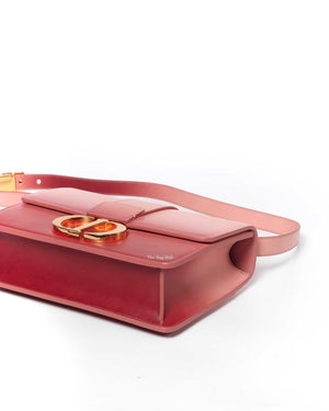 Dior Pink Ombre Leather 30 Montaigne Bag