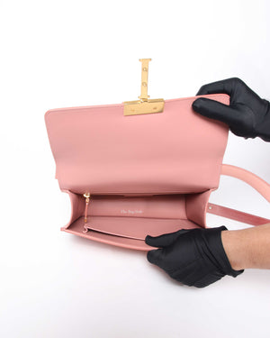 Dior Pink Ombre Leather 30 Montaigne Bag