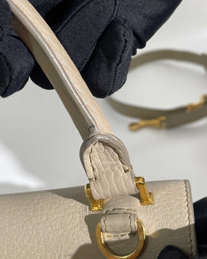 Celine Tri-Color Suede and Leather Medium Trapeze Shoulder Bag-13